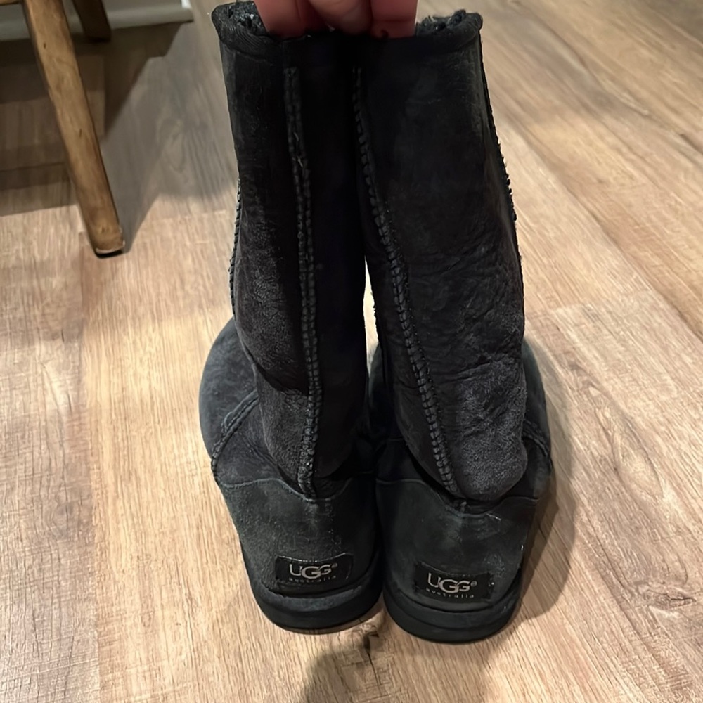 Tall Black Ugh Boots